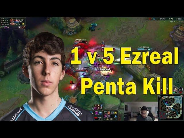 Stixxay 1v5 Ezreal Pentakill