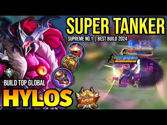 HYLOS BEST BUILD 2024 | BUILD TOP GLOBAL HYLOS GAMEPLAY | MOBILE LEGENDS