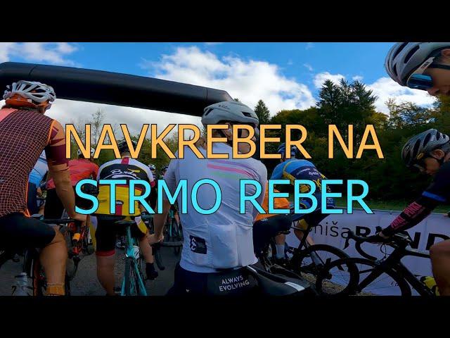 CELOTNI NAVKREBER NA STRMO REBER