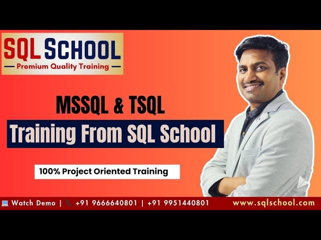 MS SQL & TSQL Training from SQL School I #sqlschool #sqlserver