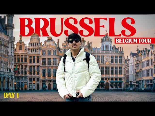 Brussels- Belgium Day 1 | 4K | Top things to do | ​⁠@elyasnagri