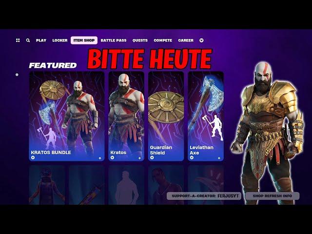 Fortnite Shop Stream ist Kratos gleich drinnen (CC: FERJUSYT) #epicpartner