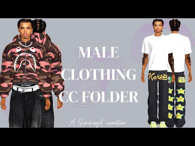 Sims 4 Male Clothing CC | Best Male CC Sims 4 | Sims 4 Male CC | Sims 4 Male CC Folder | The Sims 4