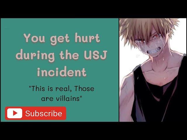 You get hurt during the USJ incident - Bakugou x Listener MHA ASMR