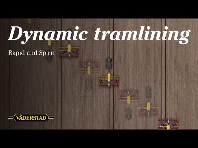 Väderstad: Dynamic tramlining for Rapid and Spirit