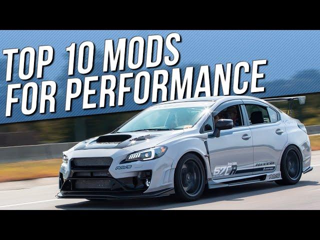 10 BEST performance mods for the 2015-2021 Subaru WRX/STI