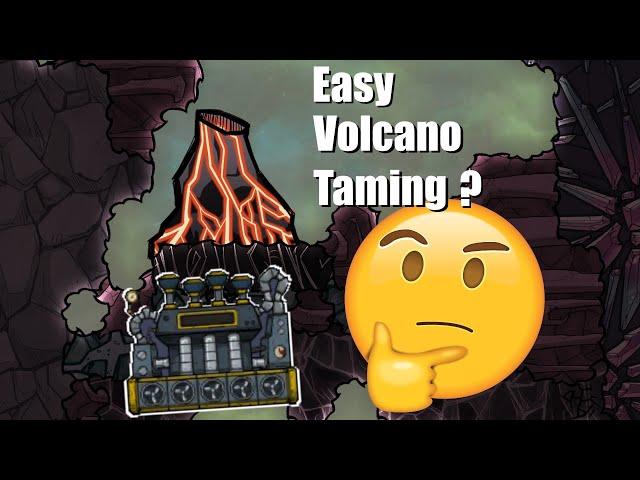 Oxygen Not Included QOL Mk3 - Simple Major Volcano Taming 1 - Steam Power