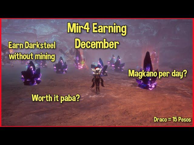 Mir4 December Earning Update ( Tagalog )