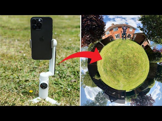 How To Create 360 Photos with insta360 Flow