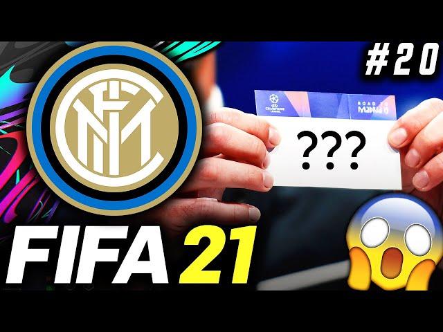 OUR CHAMPIONS LEAGUE OPPONENT IS.... - FIFA 21 Inter Milan Career Mode EP20