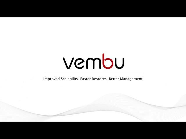 All about Vembu BDR Suite Standard Edition