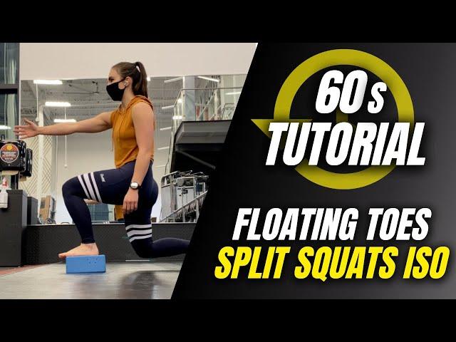 Floating Toes Split Squat Iso (60s Tutorial)