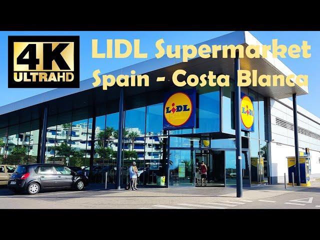 LIDL Supermarket prices in Spain - Costa Blanca - Torrevieja #spain #costablanca  #lidl