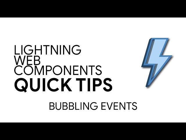 Lightning Web Components - Event Propagation with Bubbles