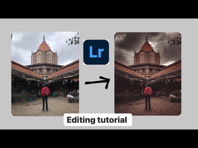 Moody Vintage Lightroom tutorial | Free Preset DNG | its Ax01