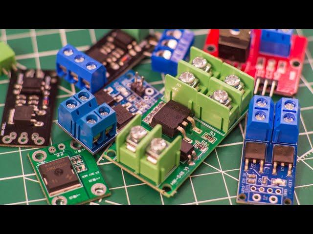 MOSFET модули, силовые ключи для коммутации низковольтной нагрузки