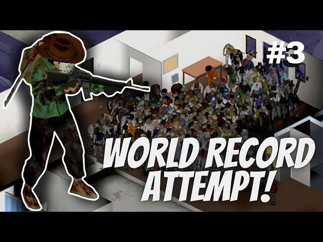 Massacring Muldraugh | Project Zomboid Vanilla | World Record Attempt Ep. 3