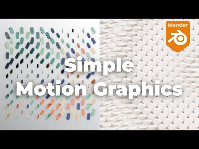 Easy Motion Graphics Setup with Geometry Nodes | Bouncing Rays