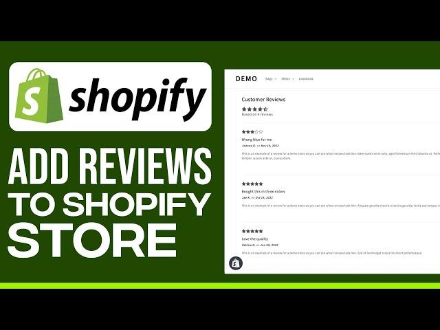 How To Add Reviews On Shopify Store Homepage 2023 | Quick And Easy