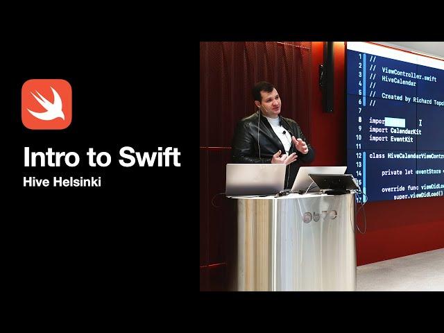 Intro to Swift and Xcode - Live Programming at Hive Helsinki