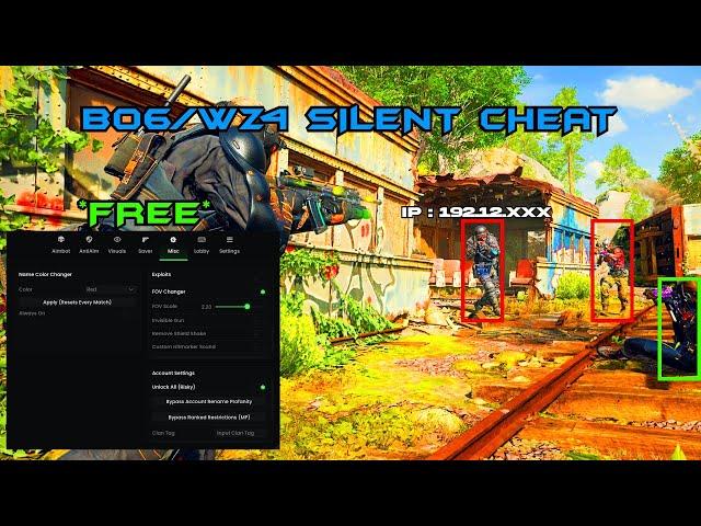 NEW SILENT CHEAT BLACK OPS 6/WARZONE 4