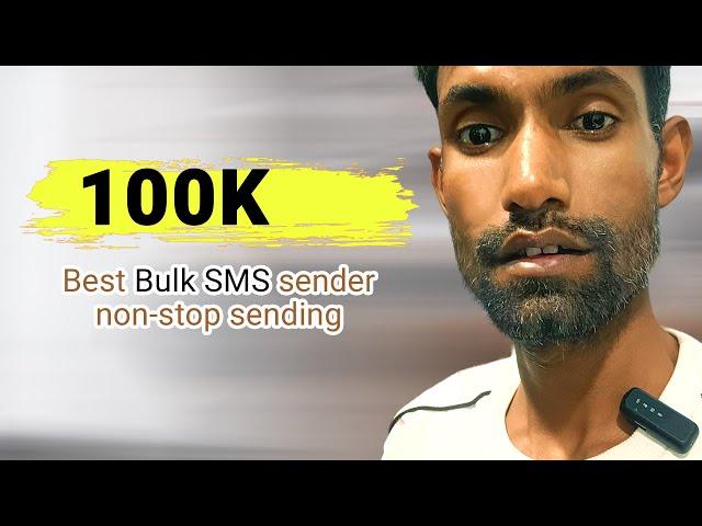 SMS bulker daily send 100k messages in PHP Codeigniter