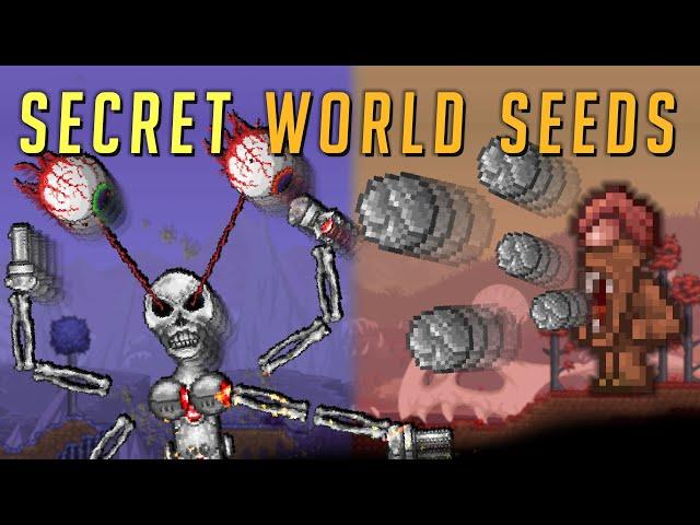 What are the Craziest SECRET SEEDS in Terraria?