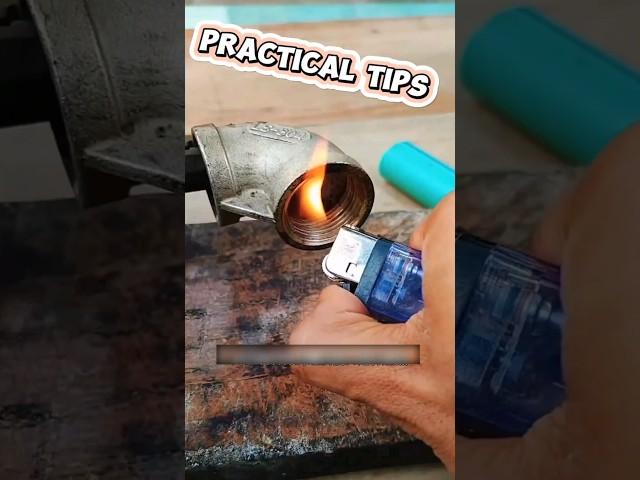 Effective Technique to Connect PPR Pipe to Metal Pipe Without a Converter #tips #tipsandtricks