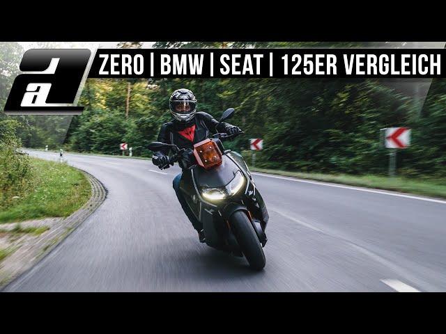 44PS mit 125er Schein! | Elektro Mopeds von BMW, Seat und Zero | VERGLEICH