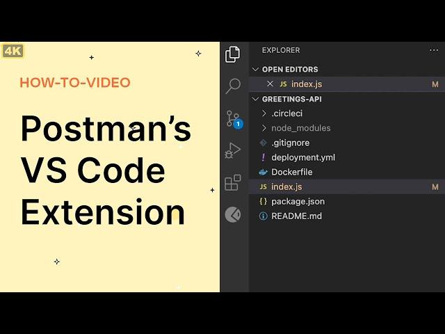 Postman's VS Code Extension