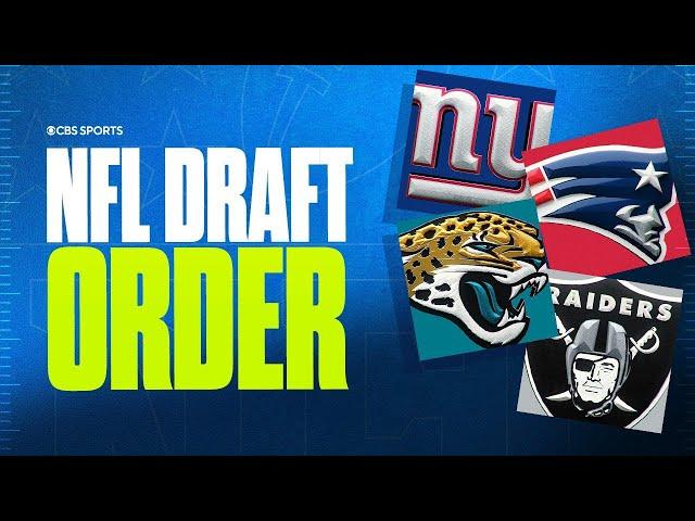 UPDATED 2025 NFL Draft Order: Giants move up after Raiders make HUGE mistake in race for No. 1 pick