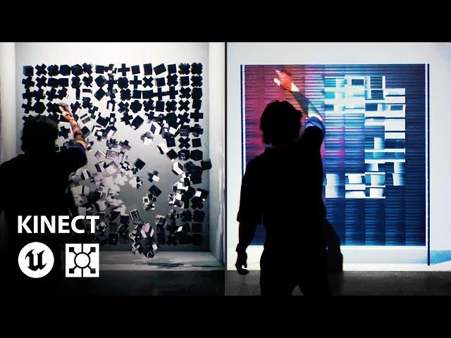 Kinect Interactive Installation Masterclass | Unreal Engine 5 & TouchDesigner [Trailer]