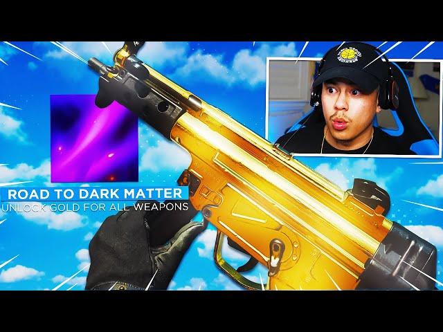 Unlocking the GOLD MP5! - ROAD TO DARK MATTER | Cold War (Dark Matter Camo)