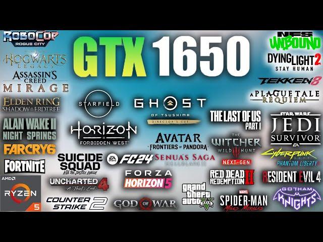 GTX 1650 Test in 43 Games in 2024 Still Good?