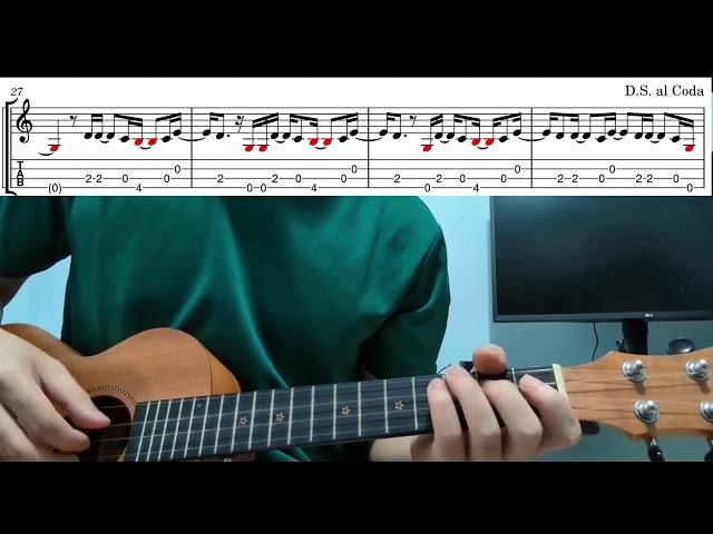 Black Dog (Taylor Swift & Post Malone) - Easy Beginner Ukulele Tab With Playthrough Tutorial Lesson