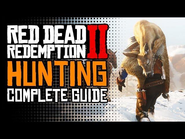 Red Dead Redemption 2 Complete Guide to Hunting: Perfect Pelts,, Legendary Animals & Secret Items!