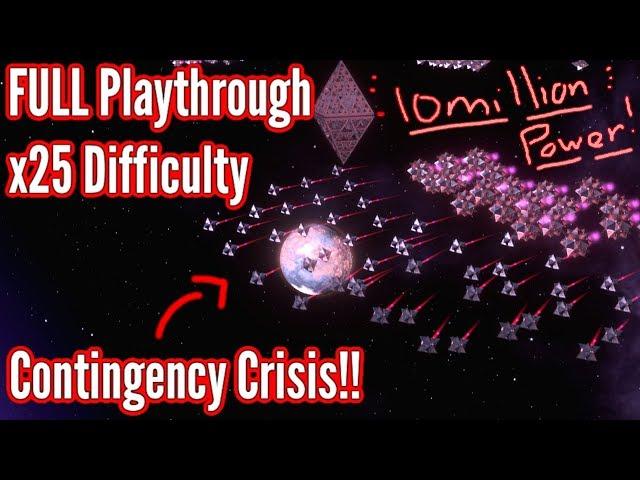 Stellaris | Contingency x25 Difficulty 100 years EARLY!! - FULL Playthrough - TECH RUSH!