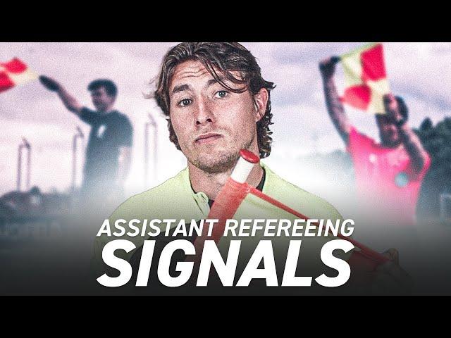 Perfecting assistant referee signals