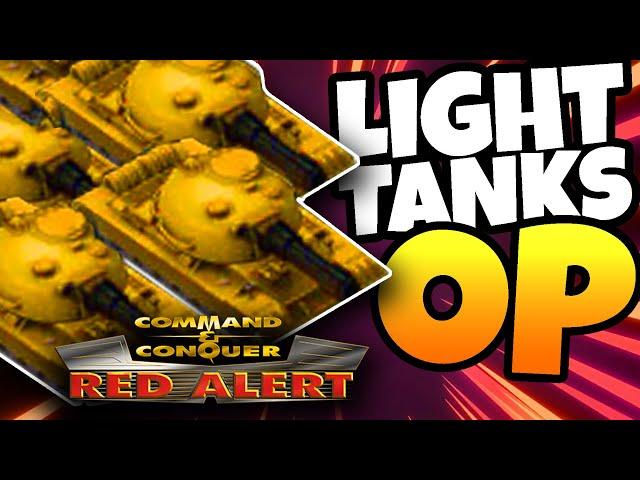 C&C Remaster LIGHT TANKS OP in PvP - Command & Conquer Remastered Collection Beginner Tips