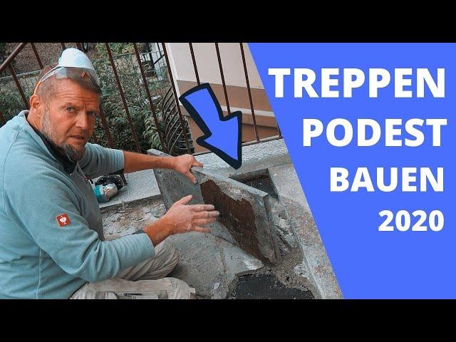 [VORSICHT] Treppenpodest mit Granit reparieren (Teil 1) - Der Umbauheld 2020
