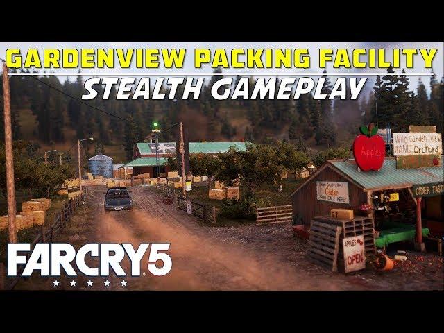 Liberate Gardenview Packing Facility Undetected | Stealth Gameplay | Cult Outpost Guide | Far Cry 5