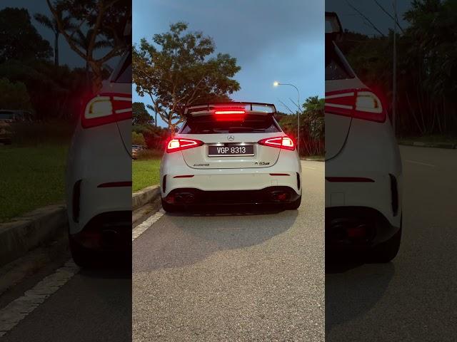 Launch Control and Exhaust Note of the Mercedes-Benz A45S AMG!