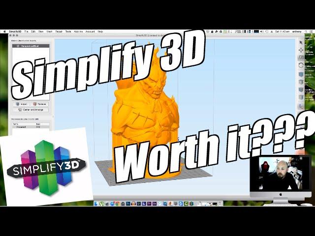 A brief look at Simplify 3D ! Is it worth it?