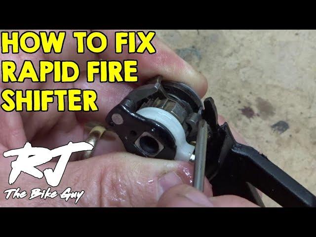 How To Fix Rapid Fire Shifter Not Shifting -  Shimano Alivio Repair