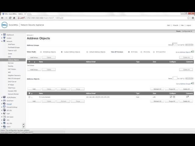 How to block an IP address