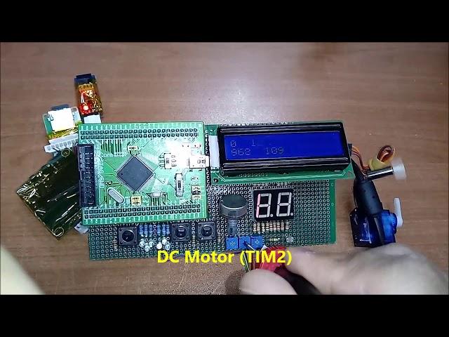 STM32 ADC + DMA + PWM + Parts