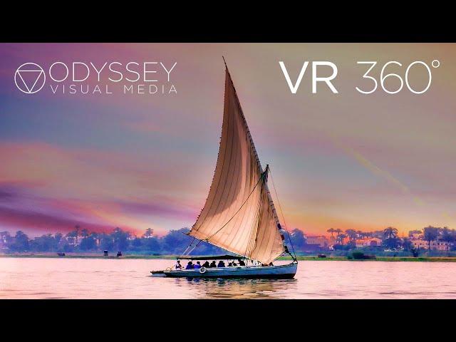 Sail the Nile River Egypt Virtual Tour | VR 360° Travel Experience