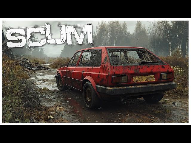 Building the Ultimate Survival Ride! Scavenging for Car Parts in SCUM - Part 1 E4