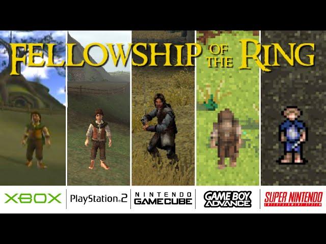 Comparing Every Version of Lord of the Rings: The Fellowship of the Ring Game | FLANDREW