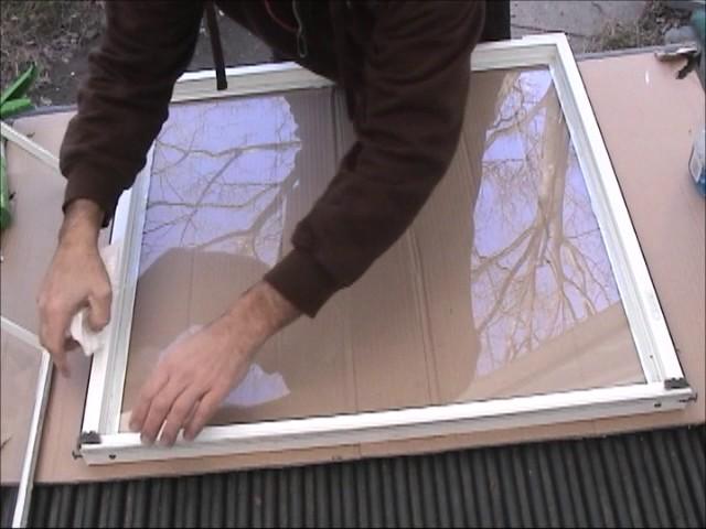 Repair Broken Double Pane Vinyl Window